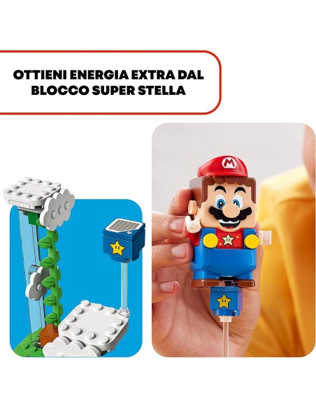 Lego super mario 71409 challenge on the clouds of giant spike LEG6379551 Lego | Futurartshop.com