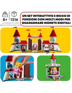 Lego super mario 71408 castello di peach LEG6379547 Lego | Futurartshop.com 2