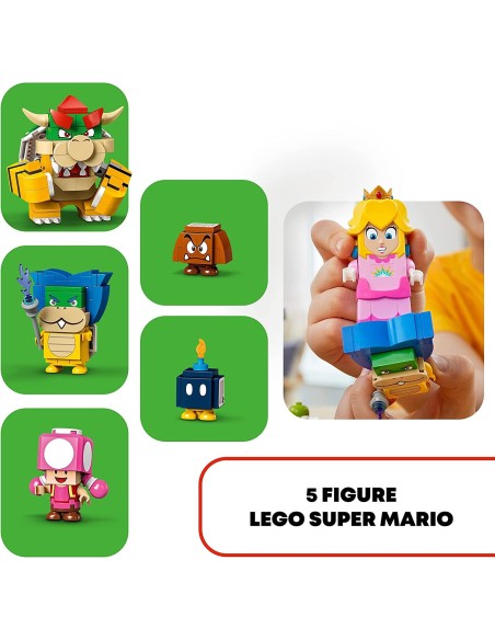 Lego super mario 71408 castello di peach LEG6379547 Lego | Futurartshop.com