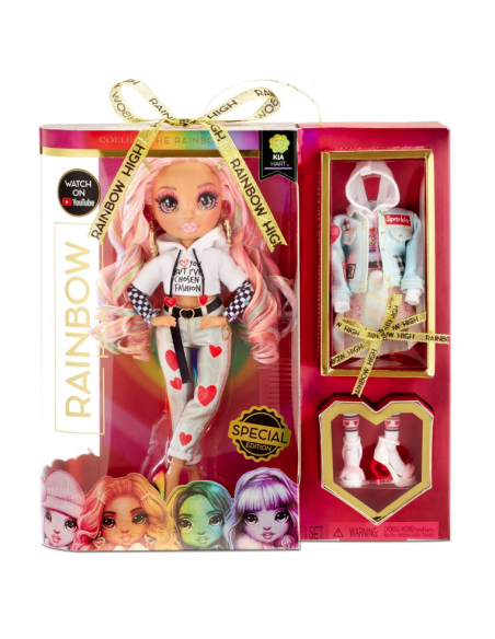 Rainbow high bambola kia hart special edition MGA580775EUC MGA | Futurartshop.com