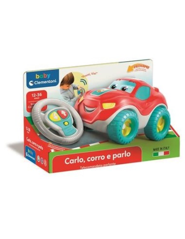 Carlo I run and talk radio controlled machine CLE17736 Clementoni | Futurartshop.com