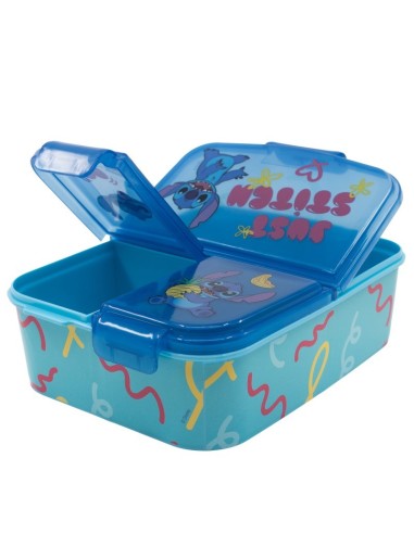 Portamerenda stitch con multiscomparto RTI75020 Futurart | Futurartshop.com
