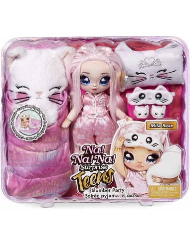 Na na na surprise bambola mila rose teens pigiama party MGA577423EUC MGA | Futurartshop.com