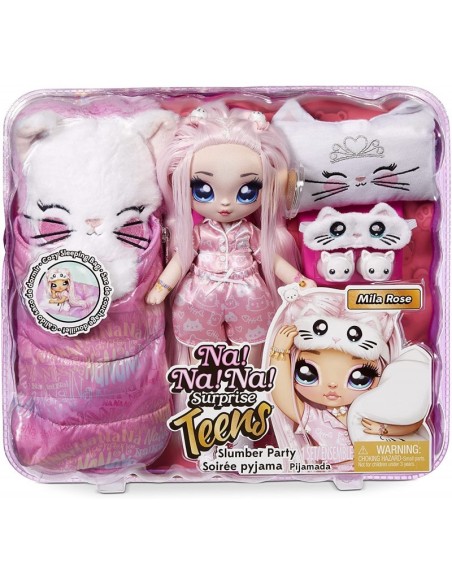 Na na na surprise bambola mila rose teens pigiama party MGA577423EUC MGA | Futurartshop.com