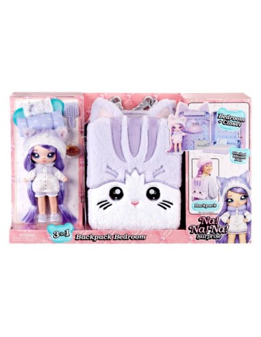 Na na na surprise lilla kitt set set 3 in 1 backpack bedroom MGA585572EUC MGA | Futurartshop.com
