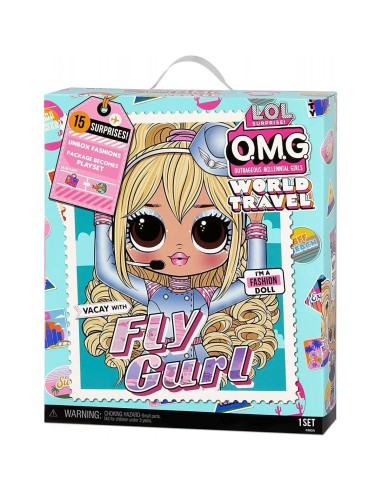 Lol surprise OMG bambola fly gurl world travel MGA579168EUC MGA | Futurartshop.com