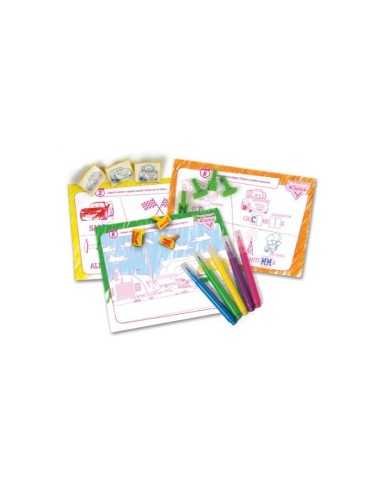 gioco timbrimpara cars 88264 Clementoni | Futurartshop.com