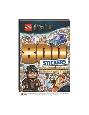 Album lego harry potter 800 stickers mondo magico EDI37921 Lego | Futurartshop.com