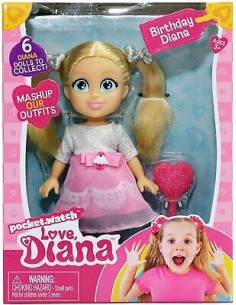 Love Diana-Doll Party GIOLVE06000-2 Giochi Preziosi | Futurartshop.com