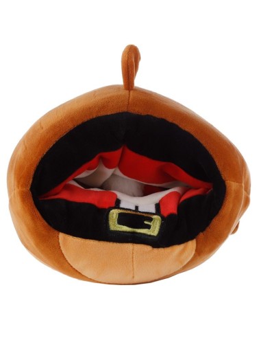 Reversible cushion santa claus-reindeer in plush PUCXCUSH324  | Futurartshop.com