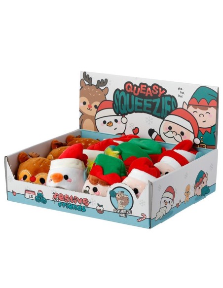 Christmas Friends Plush Antistress with slime 4 Patterns PUCXTY844  | Futurartshop.com