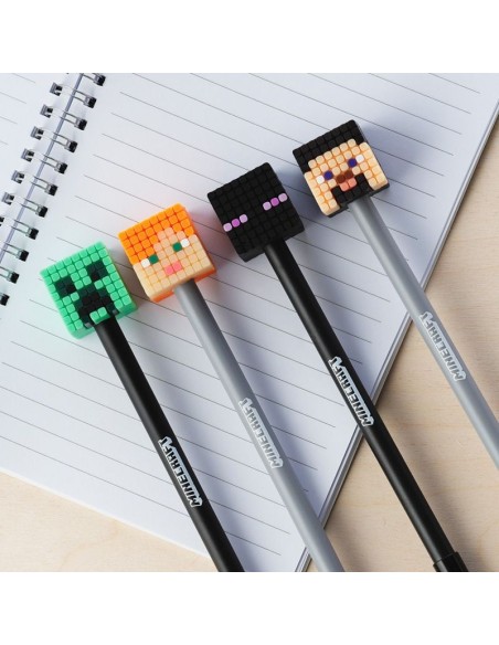 Pen minecraft 4 Patterns PUCPEN209  | Futurartshop.com