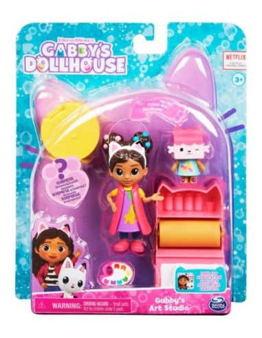 Gabby's dollhouse art studio con accessori PMS20130493 Spin master | Futurartshop.com