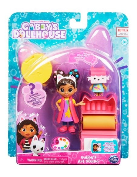Gabby's dollhouse art studio con accessori PMS20130493 Spin master | Futurartshop.com