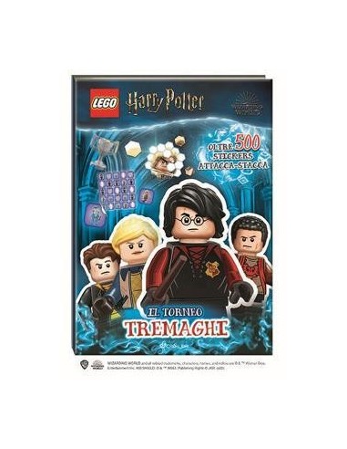 Album lego harry potter 500 stickers torneo tremaghi EDI37920 Lego | Futurartshop.com