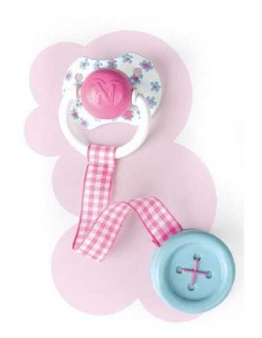Girl with pacifiers clips FAM700011304/T17162  | Futurartshop.com