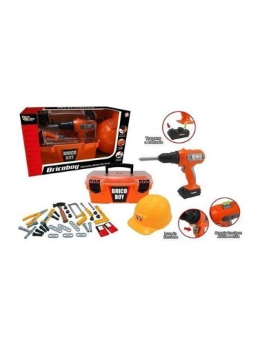 Brico Bo attrezzi tool case 23 pieces 3 colors TOY27262 Toys Garden | Futurartshop.com