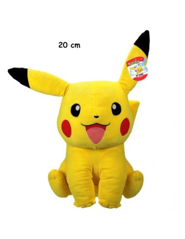 Pokemon peluche pikachu 20 cm OLT95239  | Futurartshop.com