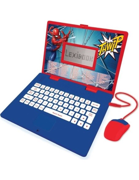 Spider-man computer didattico bilingue GIOJC598SPI5 Lexibook | Futurartshop.com