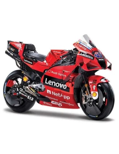 Ducati Desmosedici GP2021 motorcycle on 1:18 scale GOL34374 Goliath | Futurartshop.com