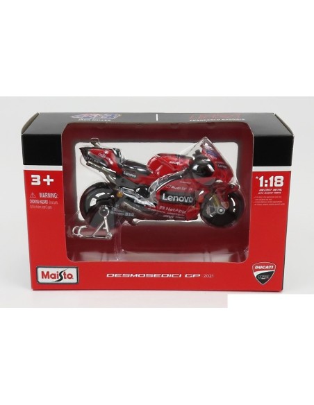 Ducati Desmosedici GP2021 moto su scala 1:18 GOL34374 Goliath | Futurartshop.com
