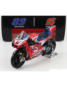 Ducati pramac desmosedici GP2021 moto su scala 1:18 GOL34379 Goliath | Futurartshop.com 2