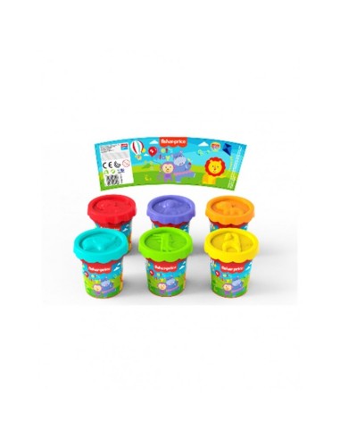 Fisher-price vasetto pasta da modellare 5 colori DEC99154 Fisher Price | Futurartshop.com