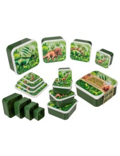 dinosaur snack holder set of 4 OTB71/3316 Out of The Blue | Futurartshop.com