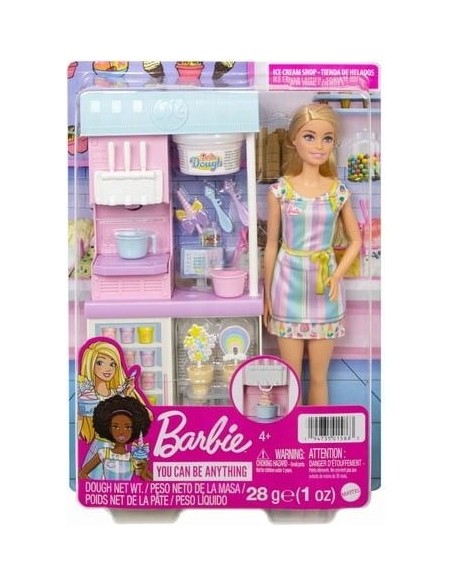 Barbie ice cream parlor plaset FICHCN46 Mattel | Futurartshop.com