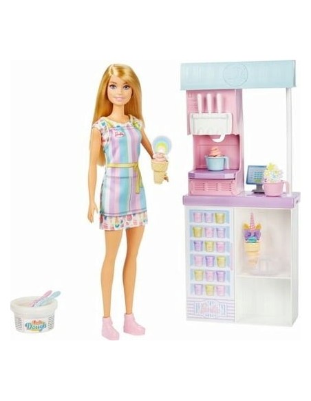 Barbie ice cream parlor plaset FICHCN46 Mattel | Futurartshop.com