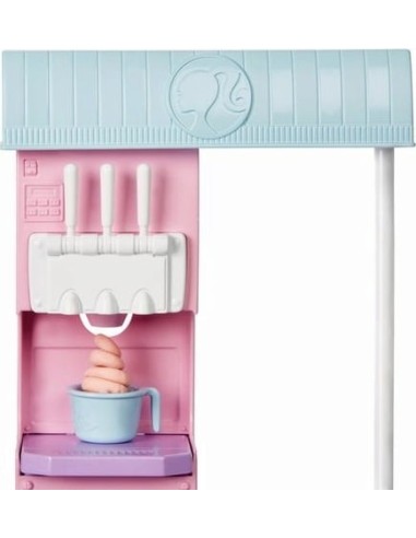 Barbie ice cream parlor plaset FICHCN46 Mattel | Futurartshop.com