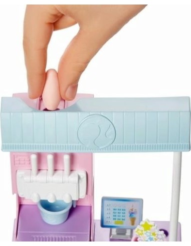 Barbie ice cream parlor plaset FICHCN46 Mattel | Futurartshop.com
