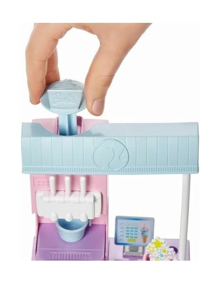 Barbie ice cream parlor plaset FICHCN46 Mattel | Futurartshop.com