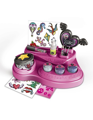 Crazy chic crazy tattoo laboratorio tatuaggi CLE18733 Clementoni | Futurartshop.com