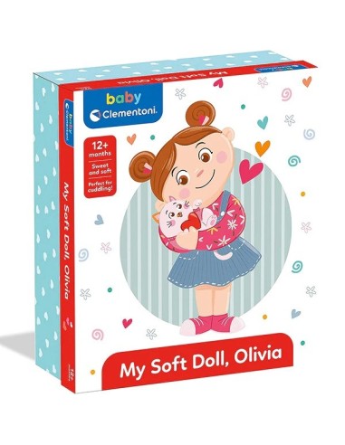M soft soft doll Olivia doll CLE17737 Clementoni | Futurartshop.com