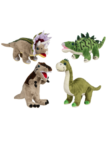 Dinosaur 31cm Plush Toy 4 Models OTB61/6918 Out of The Blue | Futurartshop.com