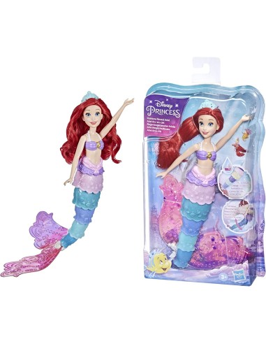 Disney principessa ariel con coda magia multicolor TOYF0399 Hasbro | Futurartshop.com