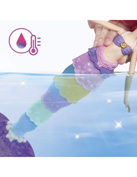 Disney principessa ariel con coda magia multicolor TOYF0399 Hasbro | Futurartshop.com