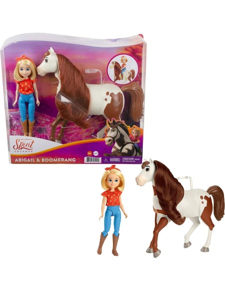 Spirit characters Abigail and boomerang TOYGXF20/GXF23 Mattel | Futurartshop.com