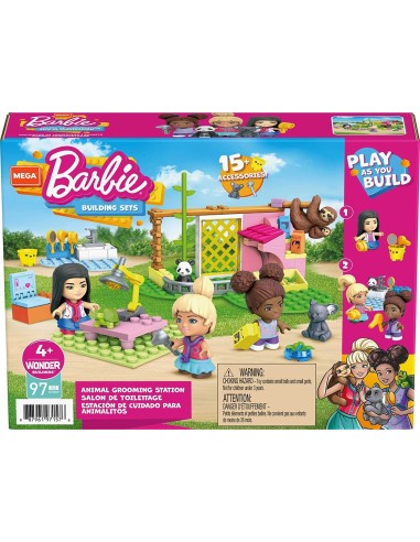 Mega bloks barbie toelettatura degli animali playset TOYGYH09 Mega Bloks | Futurartshop.com
