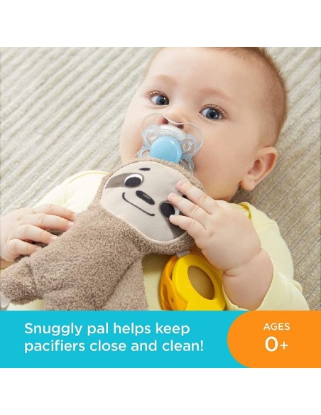 Fisher-price clipimals sloth pacifier holder TOYGKC49/GKC48 Fisher Price | Futurartshop.com
