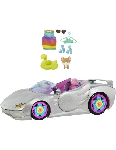 Barbie extra auto cabrio con cucciolo TOYHDJ47 Mattel | Futurartshop.com