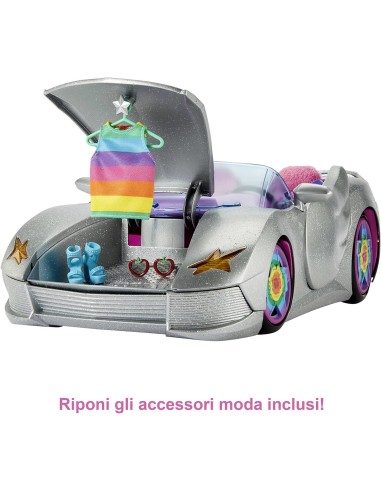 Barbie extra auto cabrio con cucciolo TOYHDJ47 Mattel | Futurartshop.com