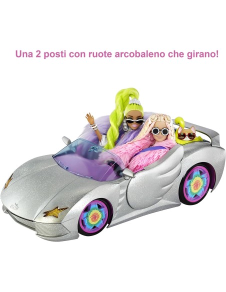 Barbie extra auto cabrio con cucciolo TOYHDJ47 Mattel | Futurartshop.com