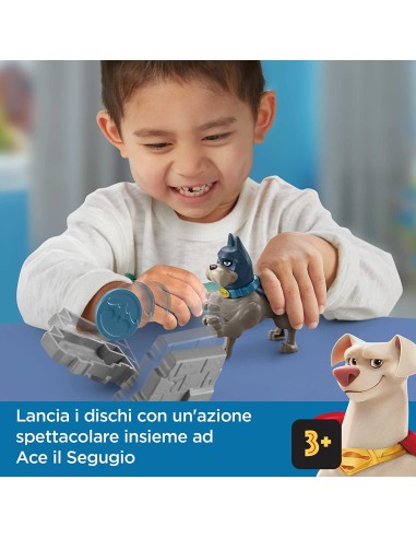 Fisher-price character ace throws discs superpets TOYHGL08/HGL11 Fisher Price | Futurartshop.com