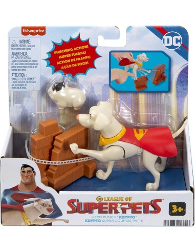 Fisher-price krypto pugni action pose TOYHGL08/HGL12 Fisher Price | Futurartshop.com
