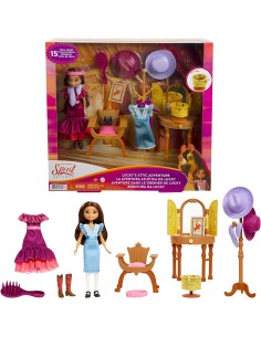 Spirit vanity set di lucky playset con bambola TOYGXF54 Mattel | Futurartshop.com