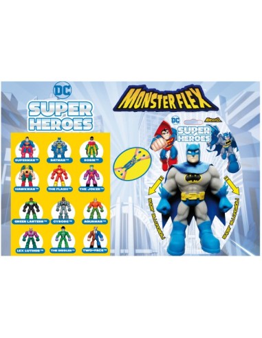 Monster flex DC super heroes allungabili 12 modelli MAG89333 Futurart | Futurartshop.com