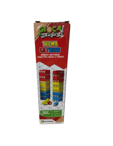 Play and replay tremble the tower bear game GIOGGI220266 Giochi Preziosi | Futurartshop.com