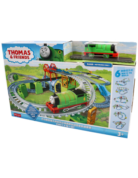 Thomas pista percy 6 in 1 TOYGBN45 Fisher Price | Futurartshop.com